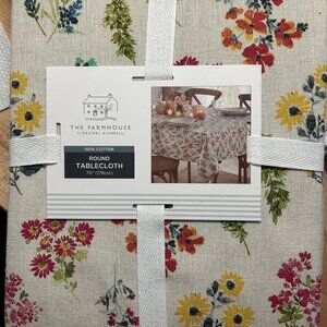 "The Farmhouse" Round Tablecloth